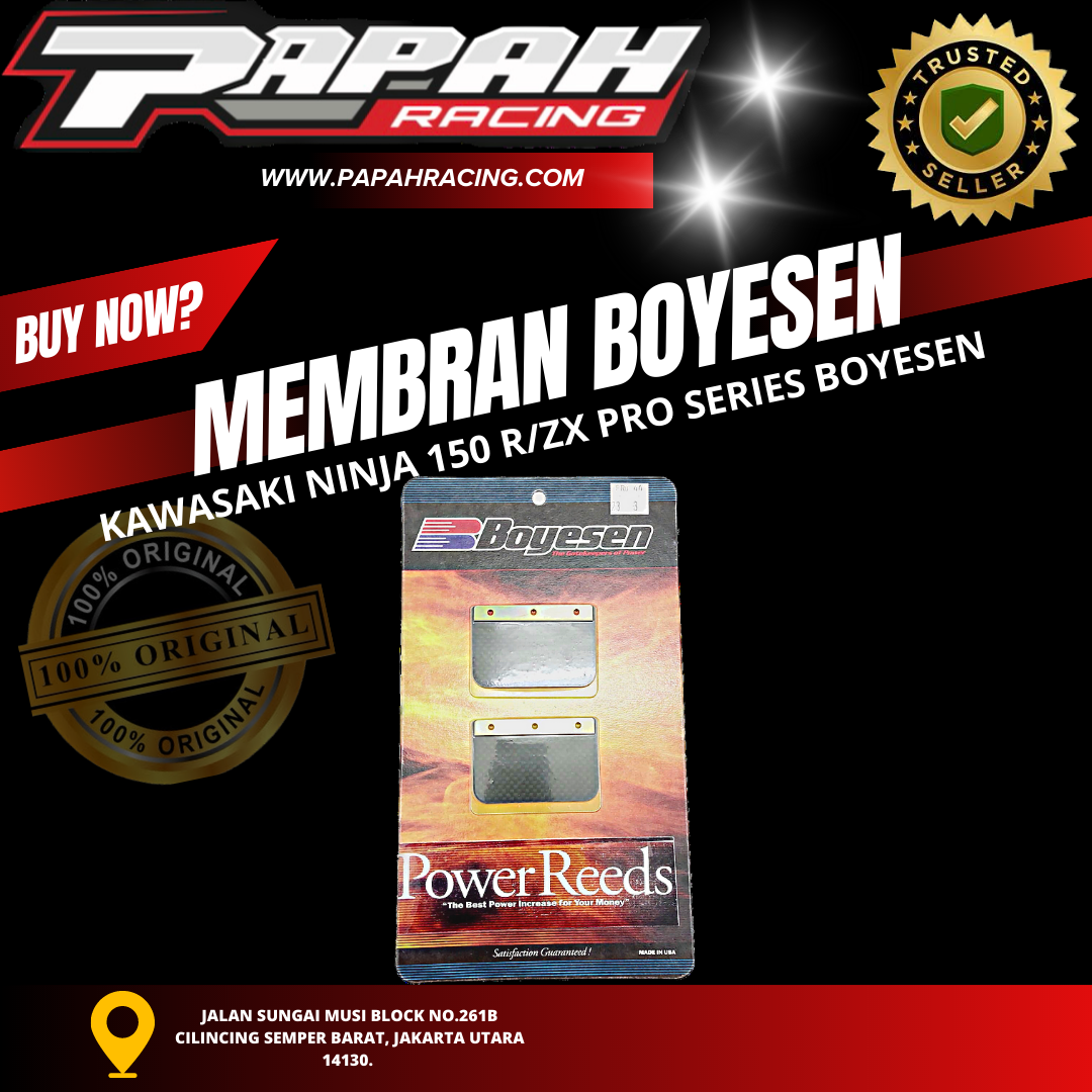 MEMBRAN BOYESEN KAWASAKI NINJA 150 R/ZX PRO SERIES BOYESEN